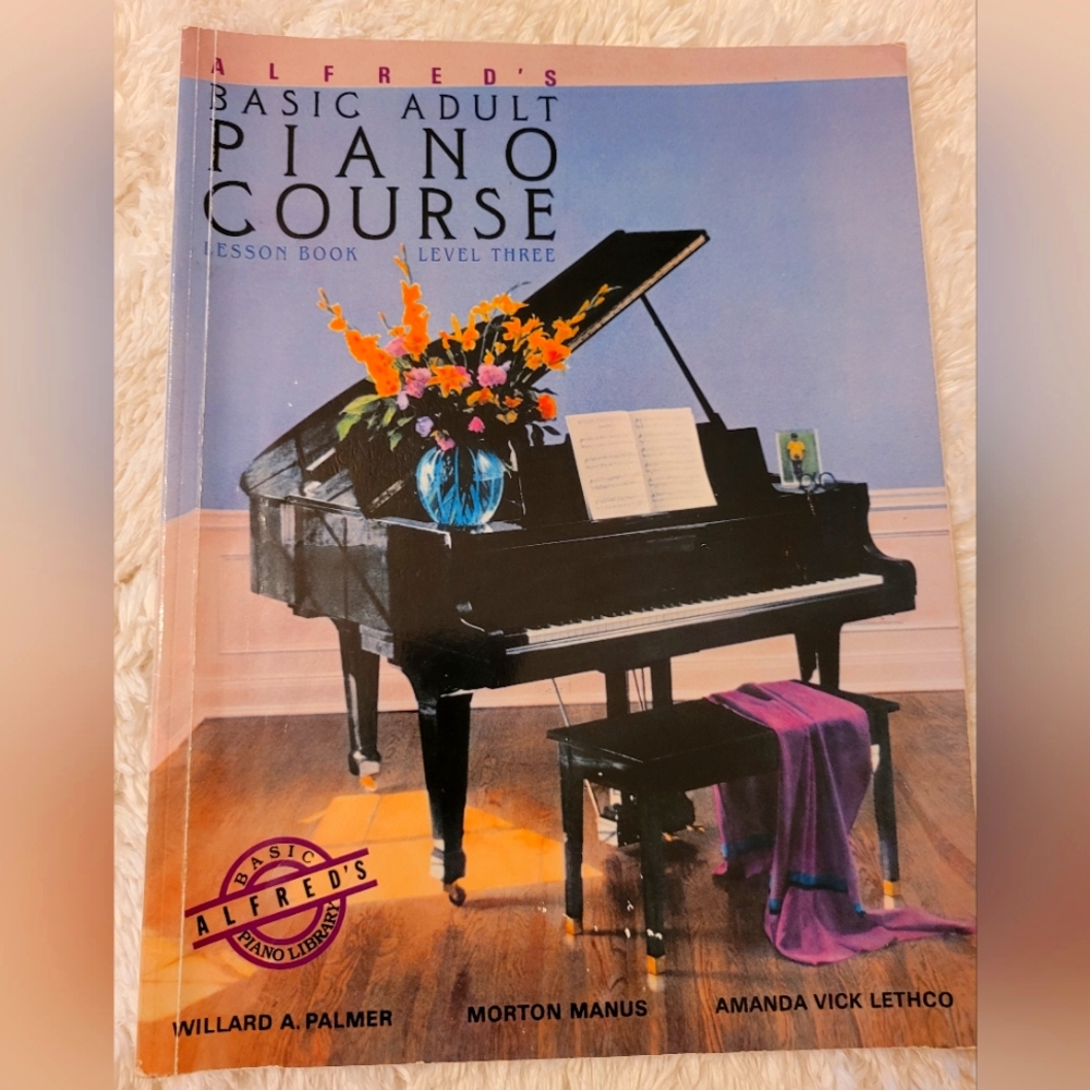 Alfred basic adult piano course